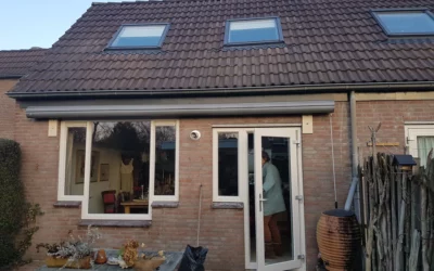 Kunststof deuren & ramen combinatie